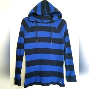 Lauren Ralph Lauren Active Long Sleeve Striped Hoodie